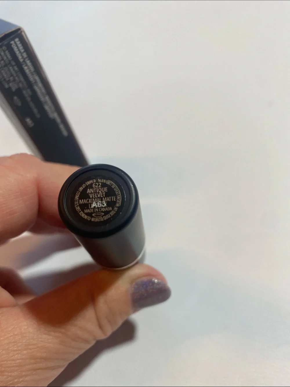 MAC Cosmetics Antique Velvet 622 Matte — deep plum